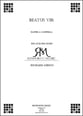Beatus Vir SSATBB choral sheet music cover